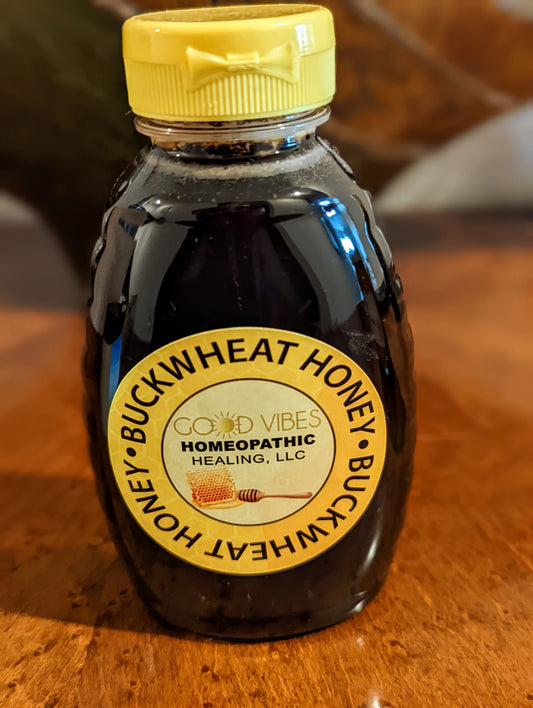 16 oz buckwheat honey
